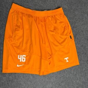 Nike Tennessee Volunteers Mens XL Orange Dri-FIT On-Field Shorts 46 NCAA Vols